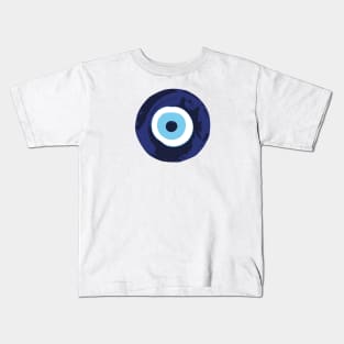 Evil Eye | Nazar | Eyes | Superstition | Supernatural | Blue | Magic | Amulet | Kids T-Shirt